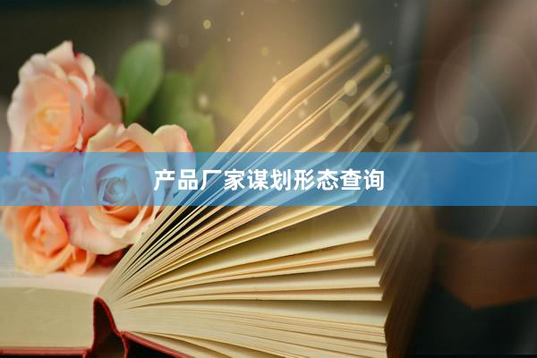 产品厂家谋划形态查询